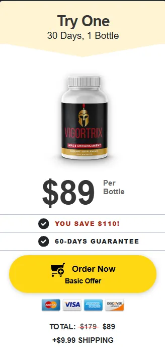 Vigortrix one bottle